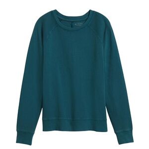 Athleta Sundown Sweatshirt XXS Forrest Green